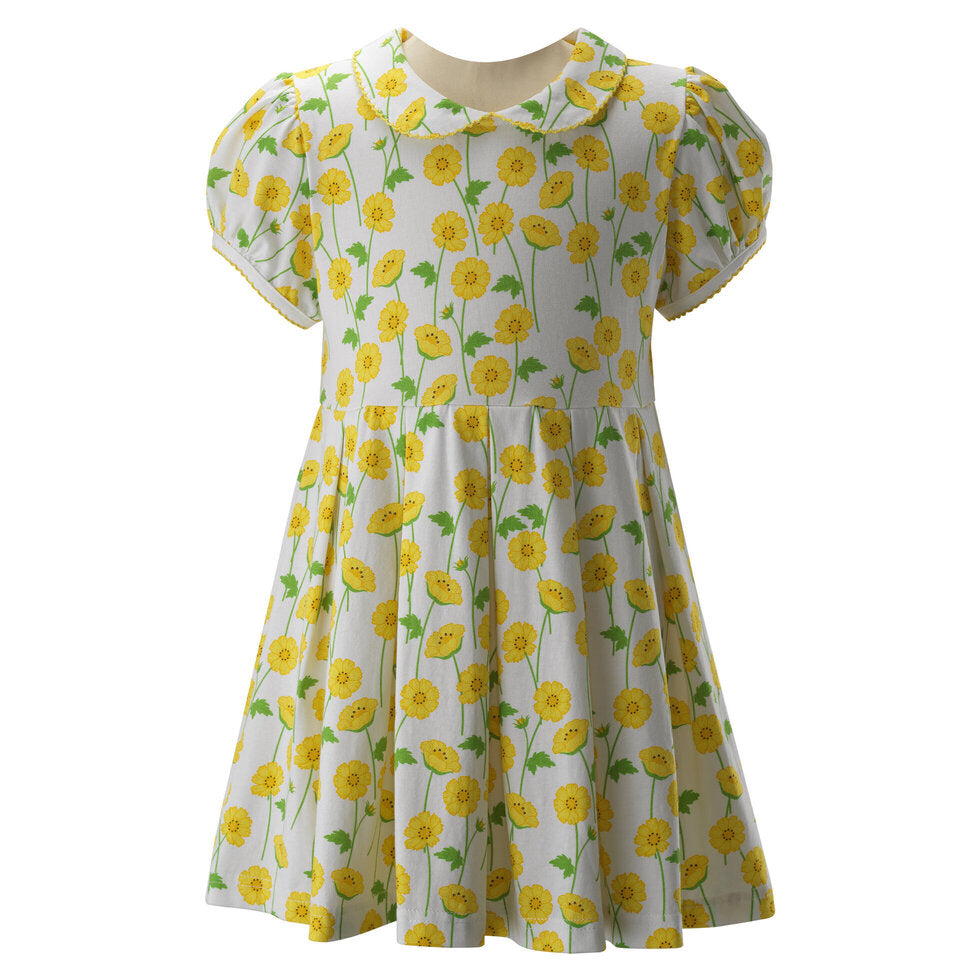 Buttercup Jersey Dress - 2y