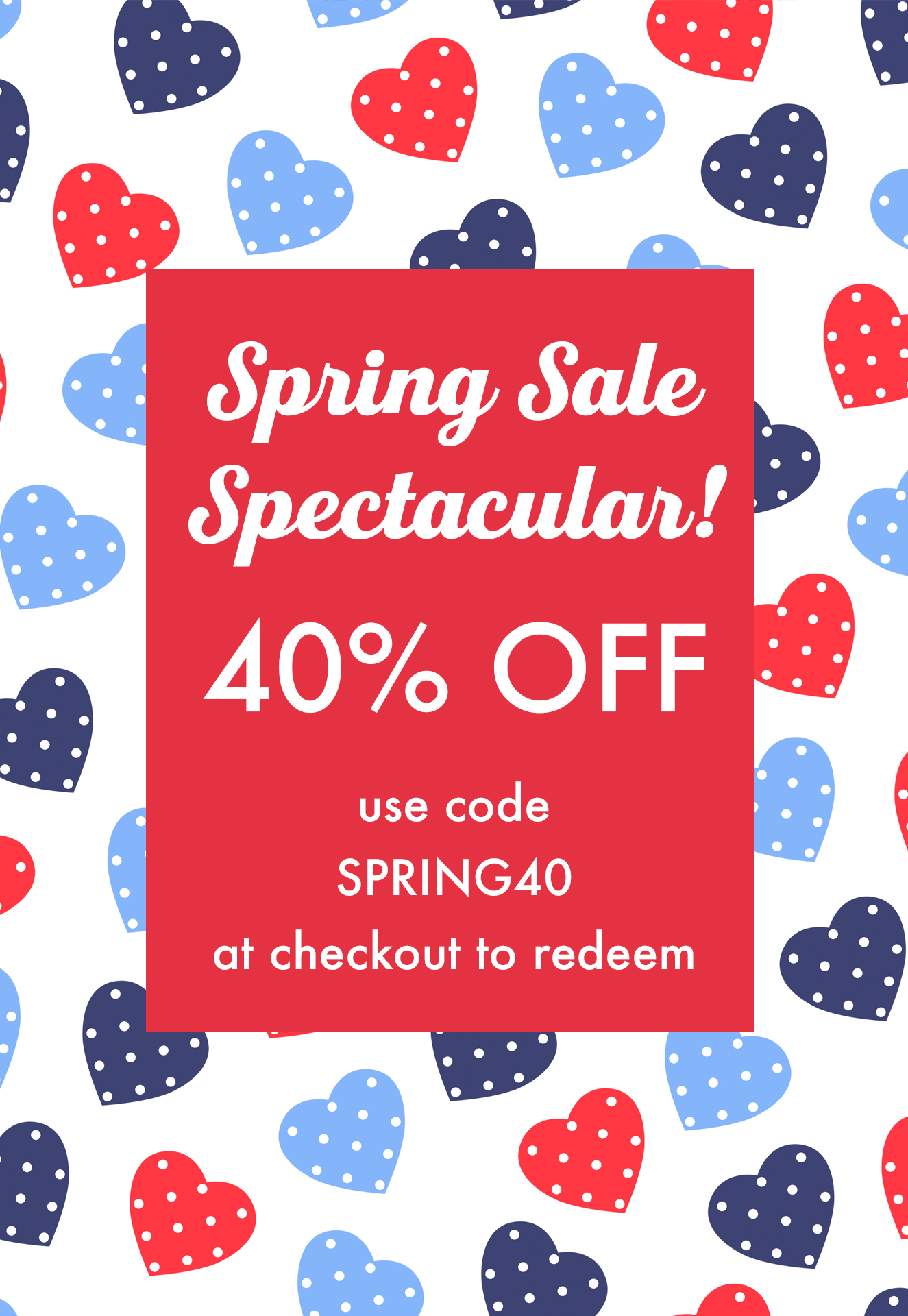 Spring Sale