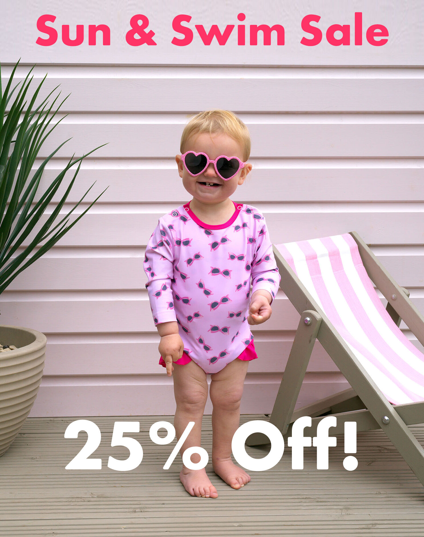 Sun and Swim 25% Off!