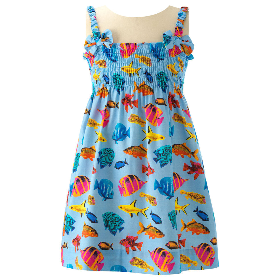 Tropical Fish Sundress - 2y