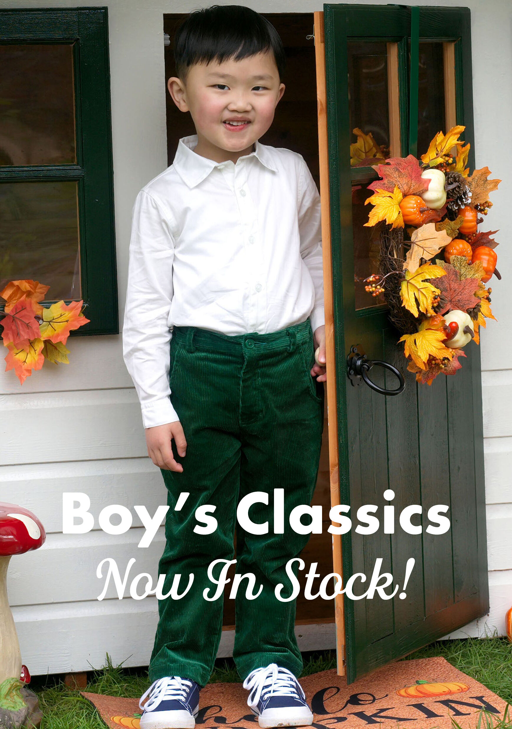 Boys classics now in stock