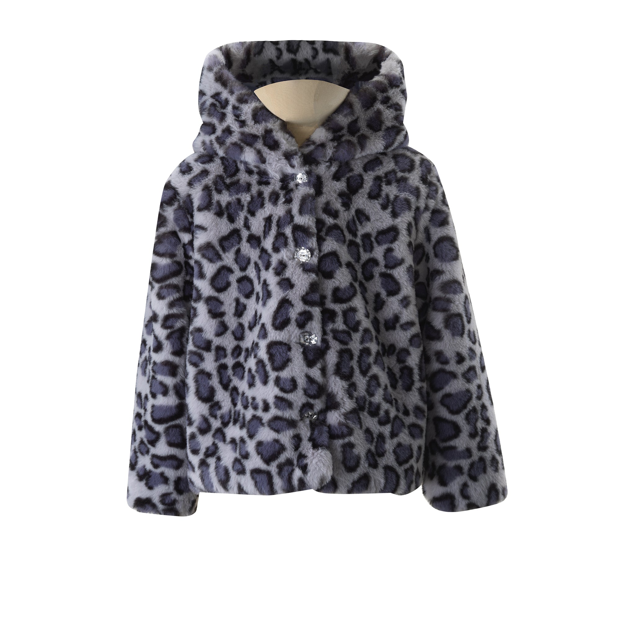 Leopard Faux Fur Jacket