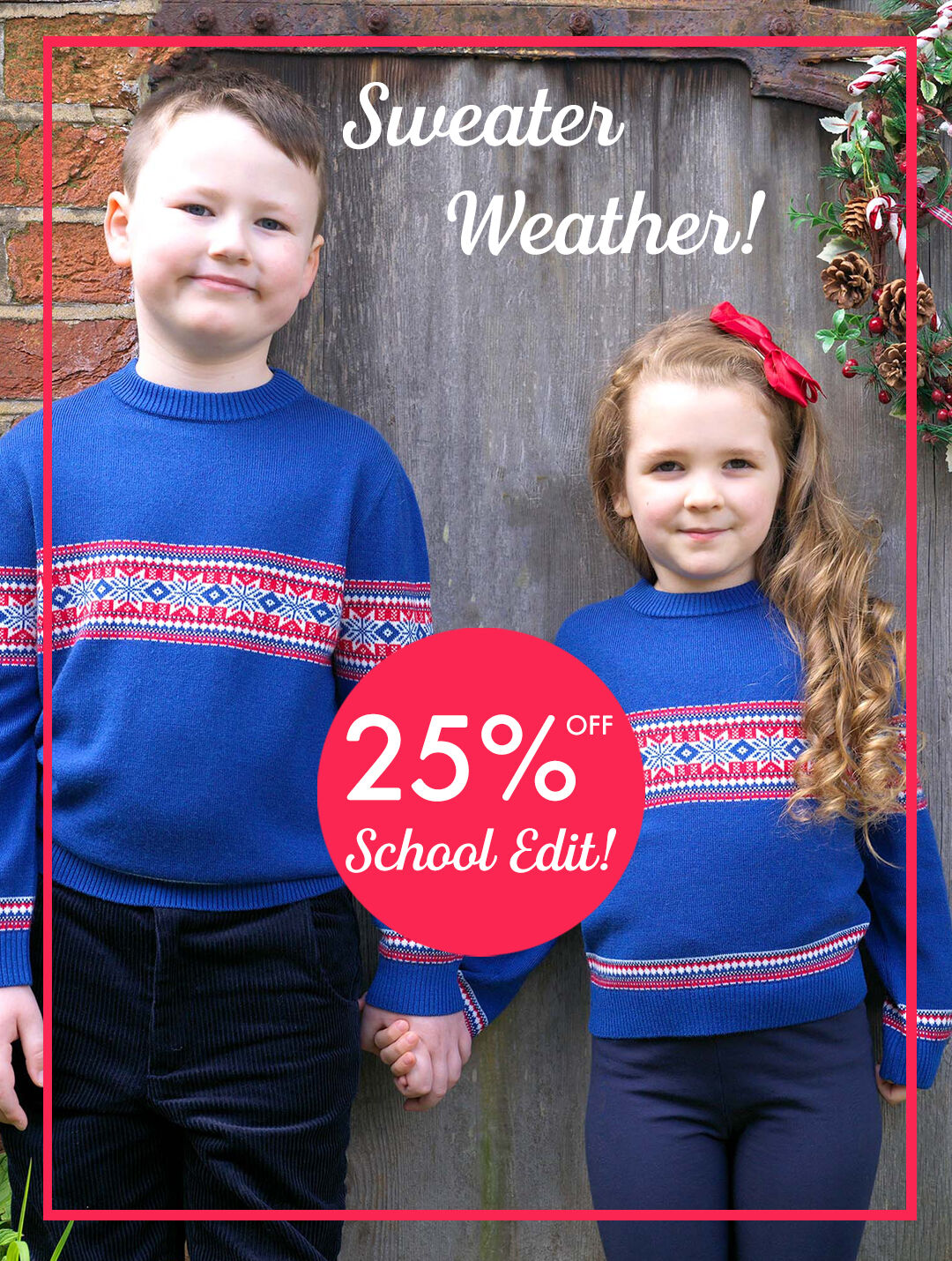 25% OFF Back to school