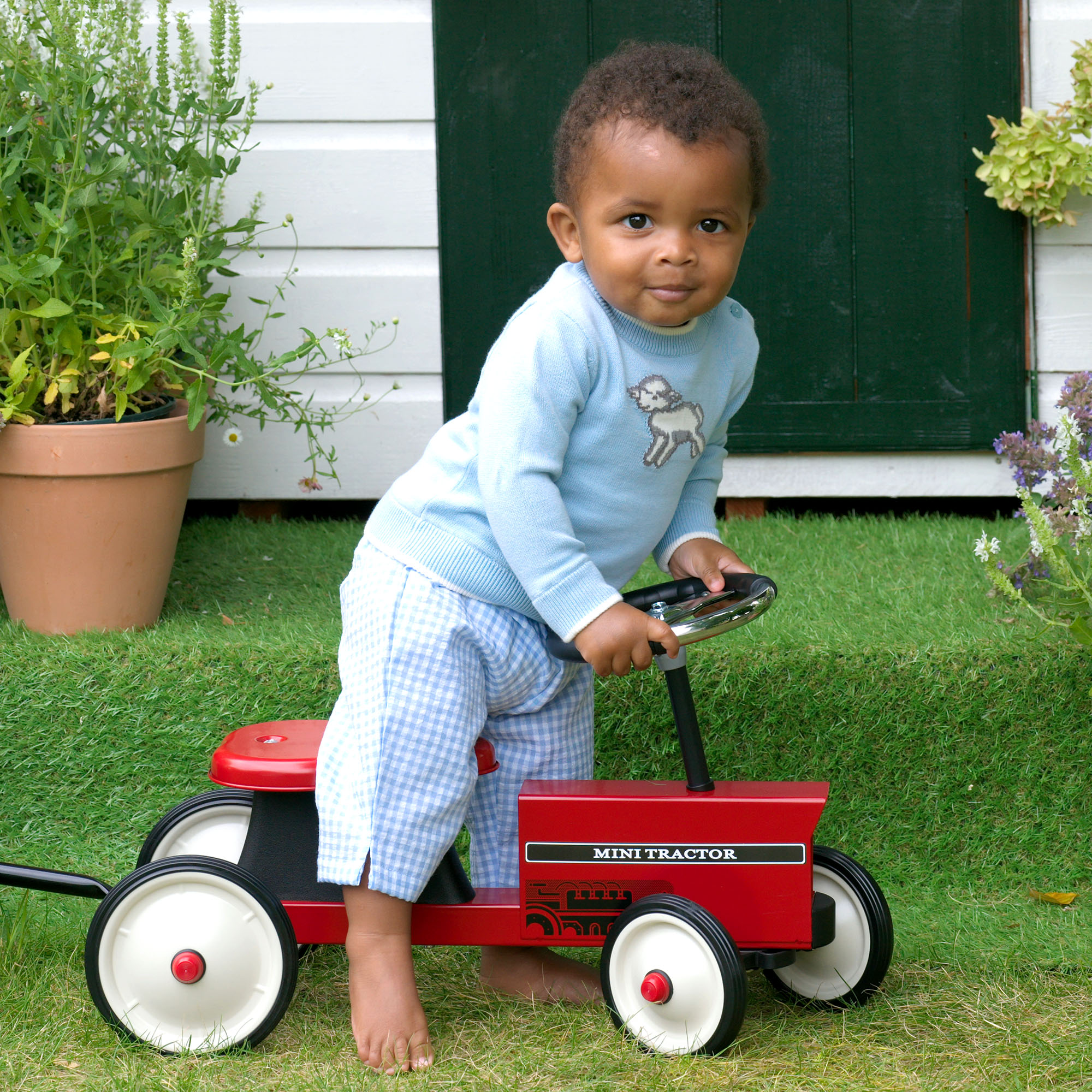 Lamb Intarsia Sweater